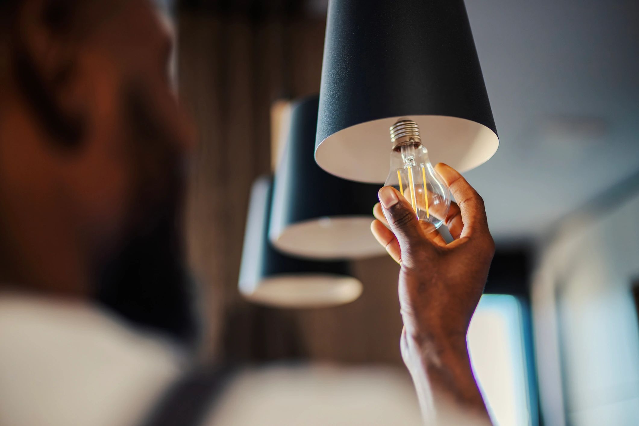 Pendant light installation